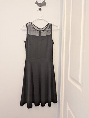 NWT Black A-line Party Dress